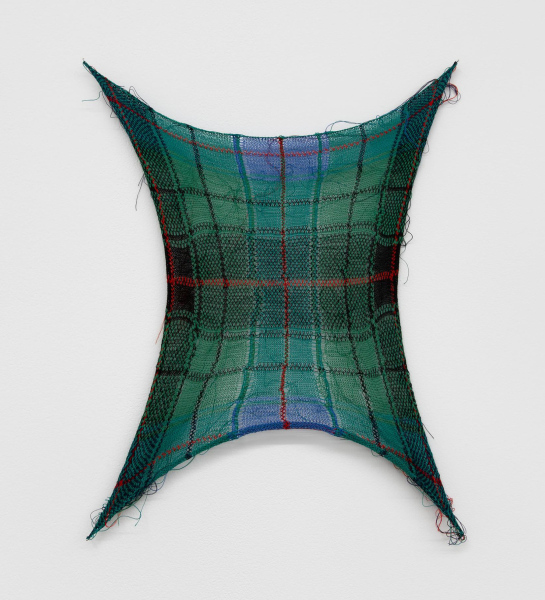 Davidson Tartan2025Silk&nbsp;30 x 38cmKnitted on Dubied machine